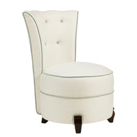 Coco Occasional Chair Colette White ready to Ship