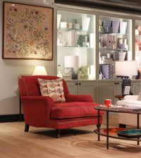 Collingwood Armchair in styled setting 