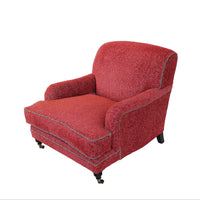 Nina Campbell Collingwood Armchair in Bramfield Red 