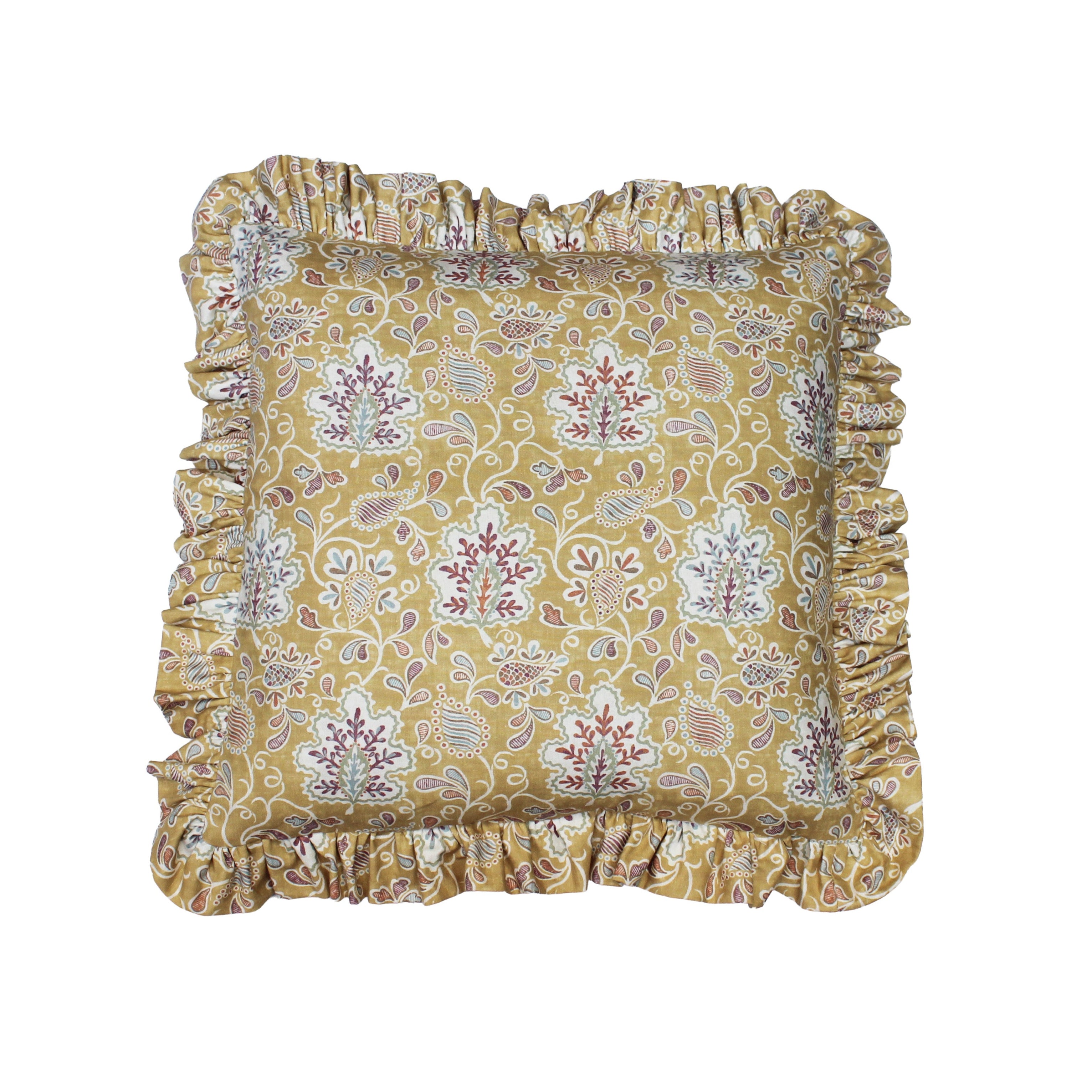 Cushion in Honfleur Annecy Yellow