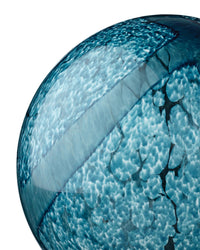 Cosmos Glass Spheres Set of 2 Indigo