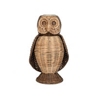 Devon Willow Wicker Owl Vase