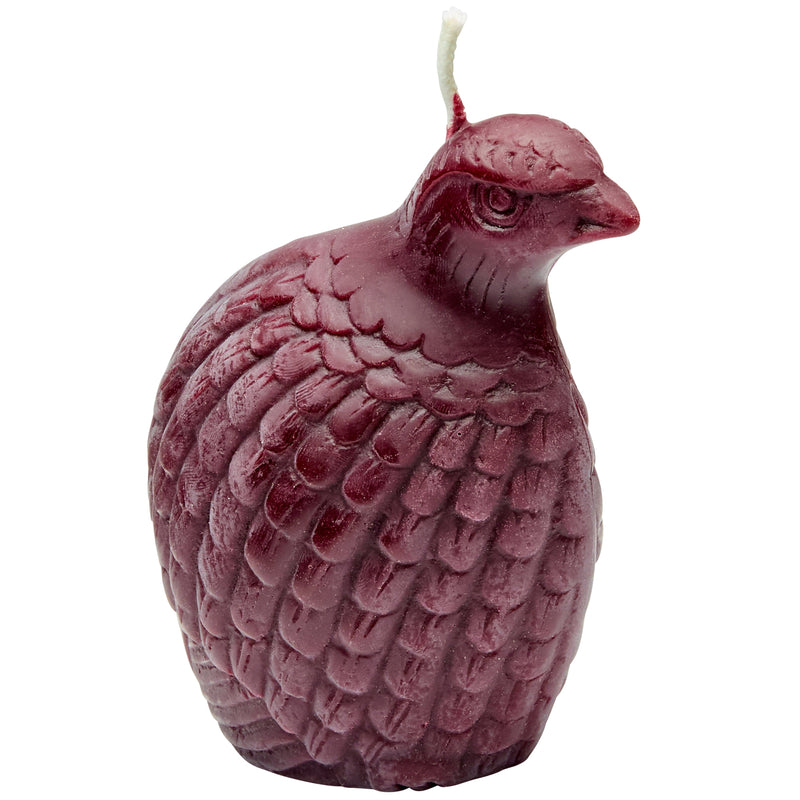 Nina Campbell sangria partridge candle in sangria 