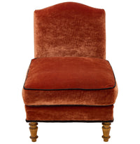 Nina Slipper Chair Gabrielle Velvet