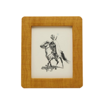 Nina Campbell Halle Silken Abaca Frame Mustard 4x6