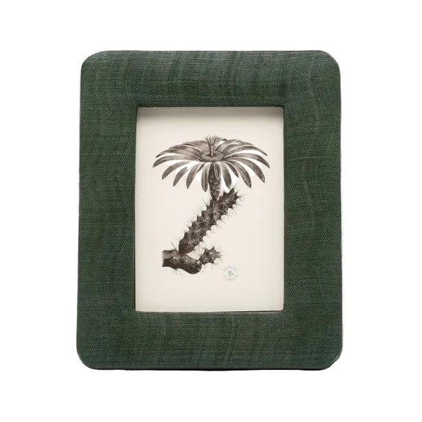 Halle Silken Abaca Frame Dark Green 5x7