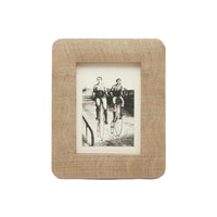 Halle Silken Abaca Frame Sand 5x7