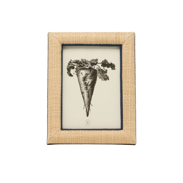 Frame Hanford Nat/Navy Leather 5X7