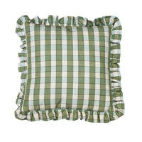 Cushion Honfleur Check Green