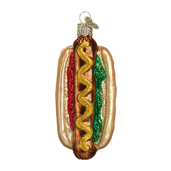 Hotdog Ornament