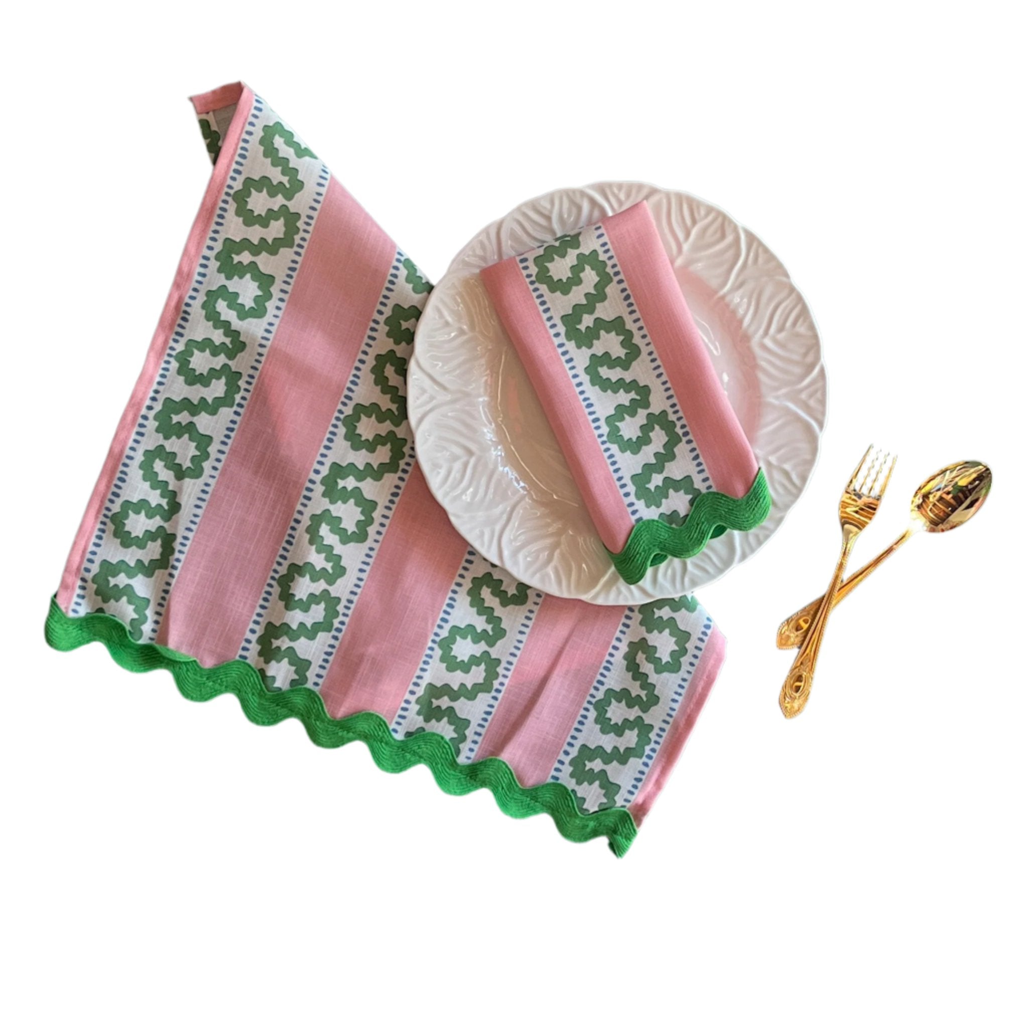 Harbour Trail Napkins Bahama Pink Set of 2