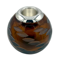 Matchstriker Amber Spiral Step Small