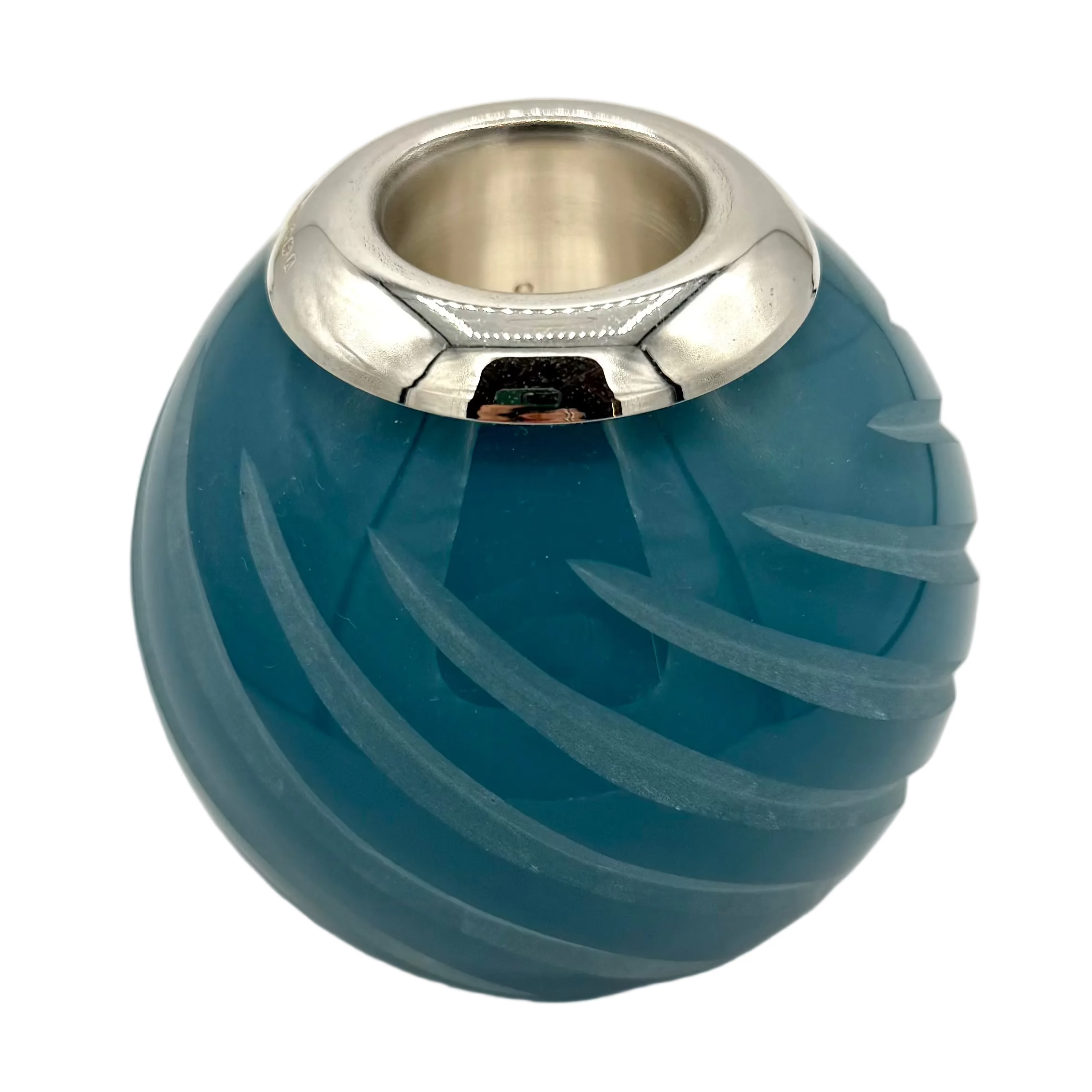Matchstriker Blue Spiral Small