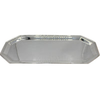 A Silver Plated Rectangular Tray, Early 20th Century