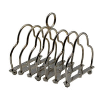 A Silver Plated Expanding Toast Rack
