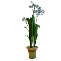Handmade Metal Agapanthus Potted Flower