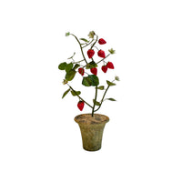 Handmade Metal Strawberry Potted Flower
