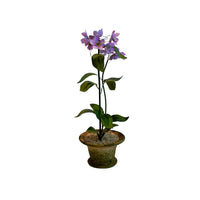 Handmade Metal Clematis Potted Flower