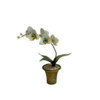 Handmade Metal Orchid Potted Flower