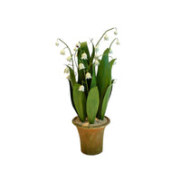 Handmade Metal Lily of the Valley Potted Flower 2
