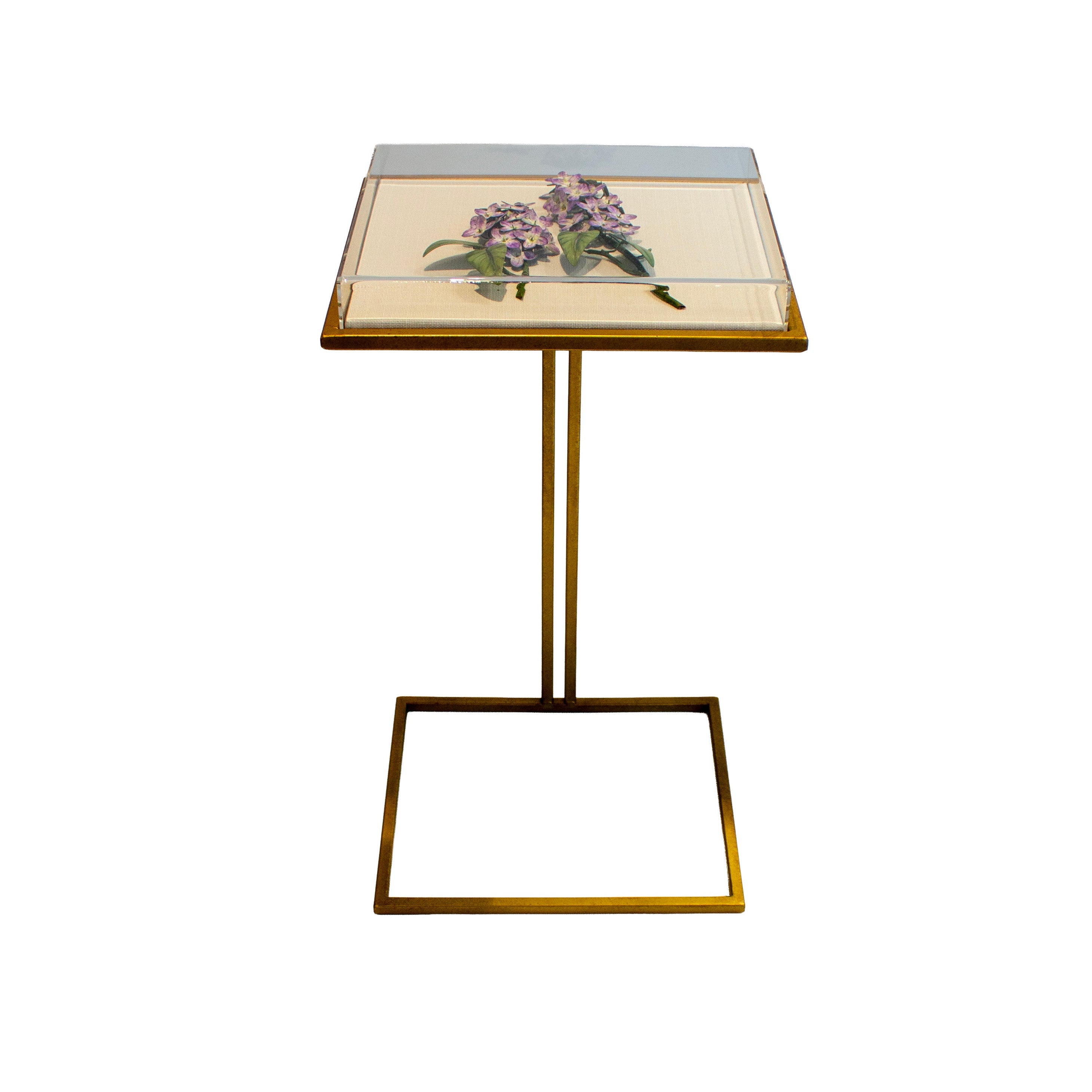 Handmade Metal Table Lilac