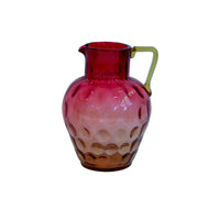 Antique Jug Victorian Amberina c. 1880s