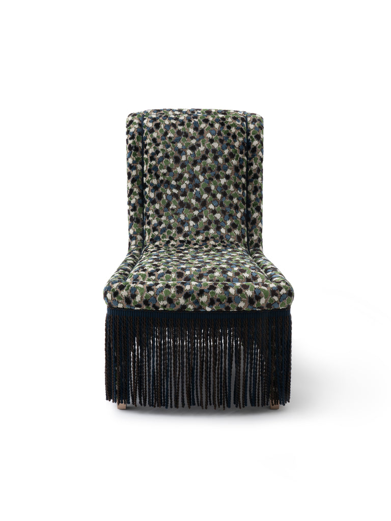 Isabella Chair with Custom Bullion Fringe | Nina Campbell