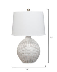 Cape Table Lamp - White