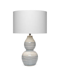 Catalina Wave Table Lamp - White