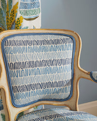 Nina Campbell Fabric - Dallimore Weaves Appledore Indigo/Blue NCF4520-02