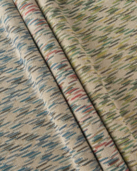 Nina Campbell Fabric - Dallimore Weaves Marden Red/Teal/Olive NCF4524-02