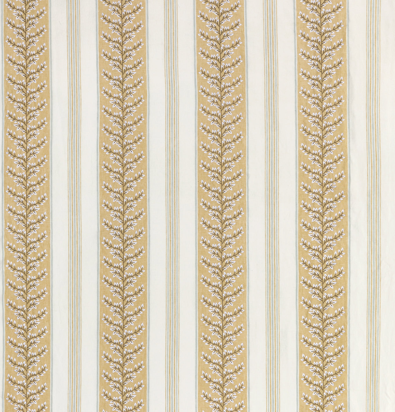 Nina Campbell Fabric - Woodbridge Manningtree Ochre NCF4502-03