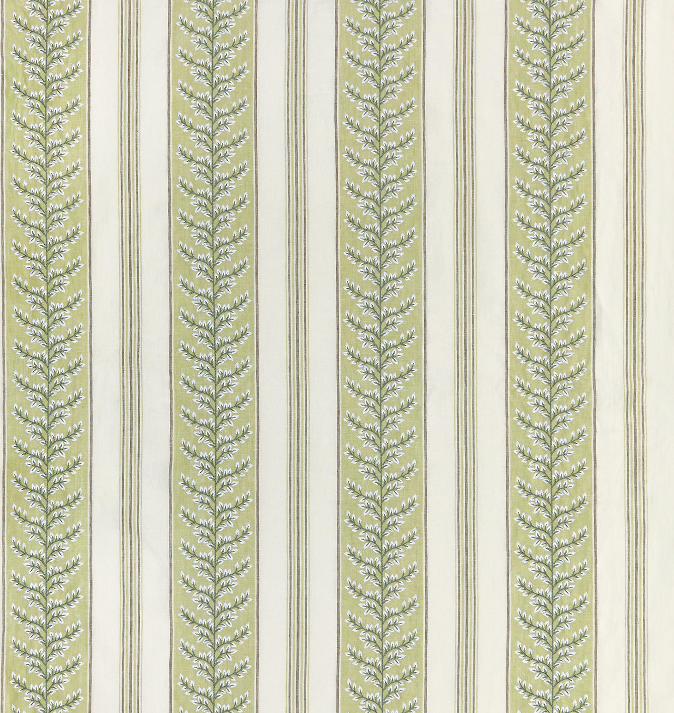 Nina Campbell Fabric - Woodbridge Manningtree Green NCF4502-05