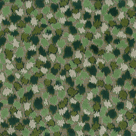 Nina Campbell Fabric - Wickham Orford Emerald/Forest NCF4510-04
