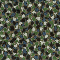 Wickham Orford Blue/Emerald/Chocolate Fabric NCF4510-05