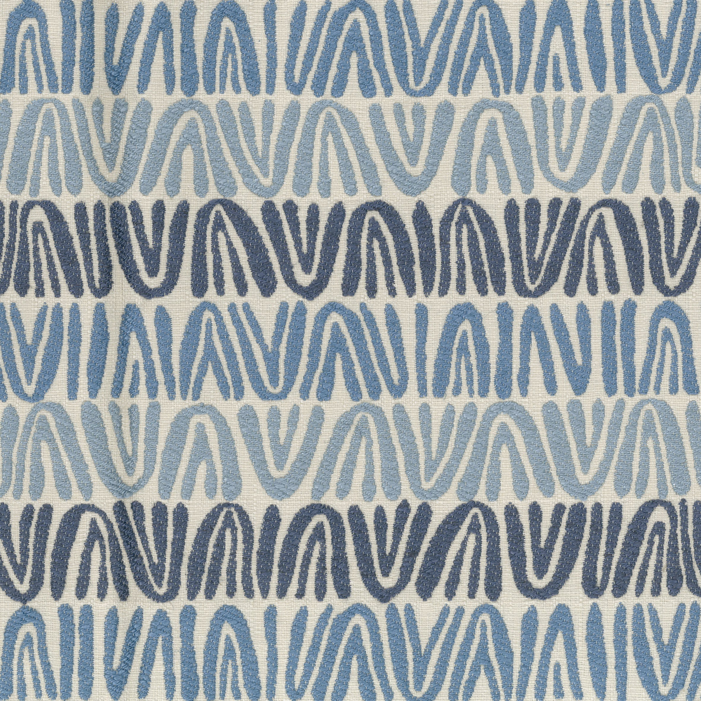 Nina Campbell Fabric - Dallimore Weaves Appledore Indigo/Blue NCF4520-02