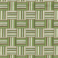 Nina Campbell Fabric - Dallimore Weaves Attwood Green/Ivory/Taupe NCF4522-05