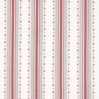 Nina Campbell Athena Mabel Stripe Ruby/Duck Egg Fabric