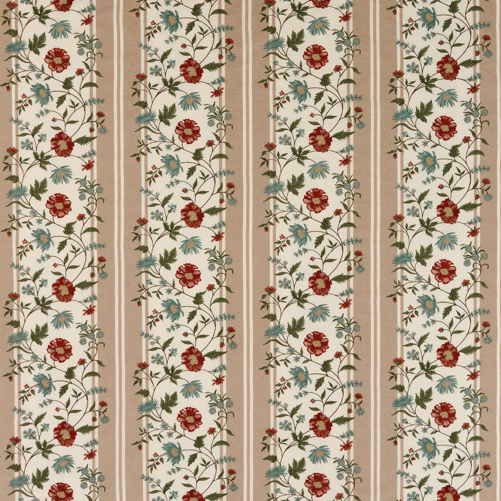 Honfleur Colmar Beige/Russet/Teal NCF4581-01
