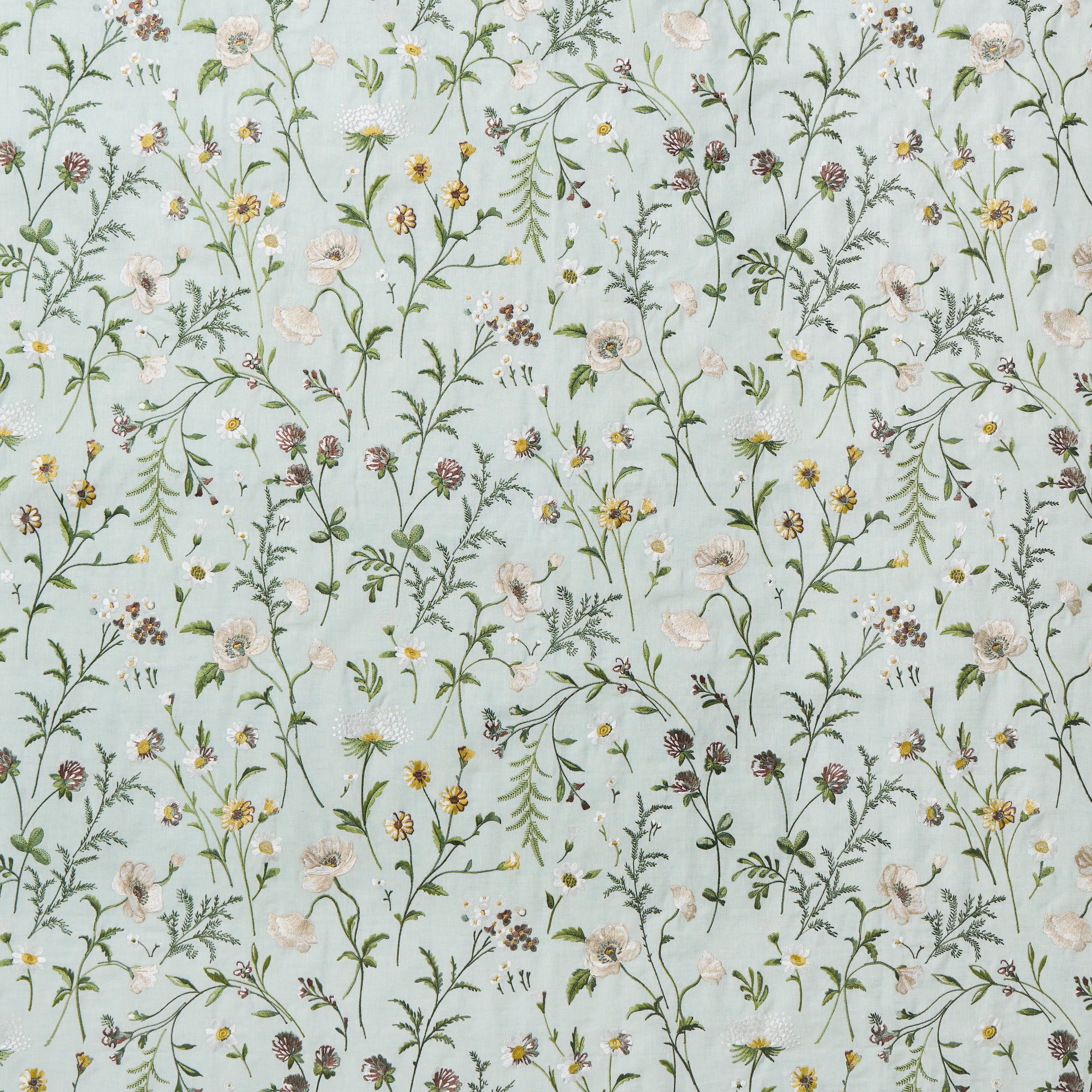 Bourton Snowshill Meadow Aqua/Yellow NCF4600-03