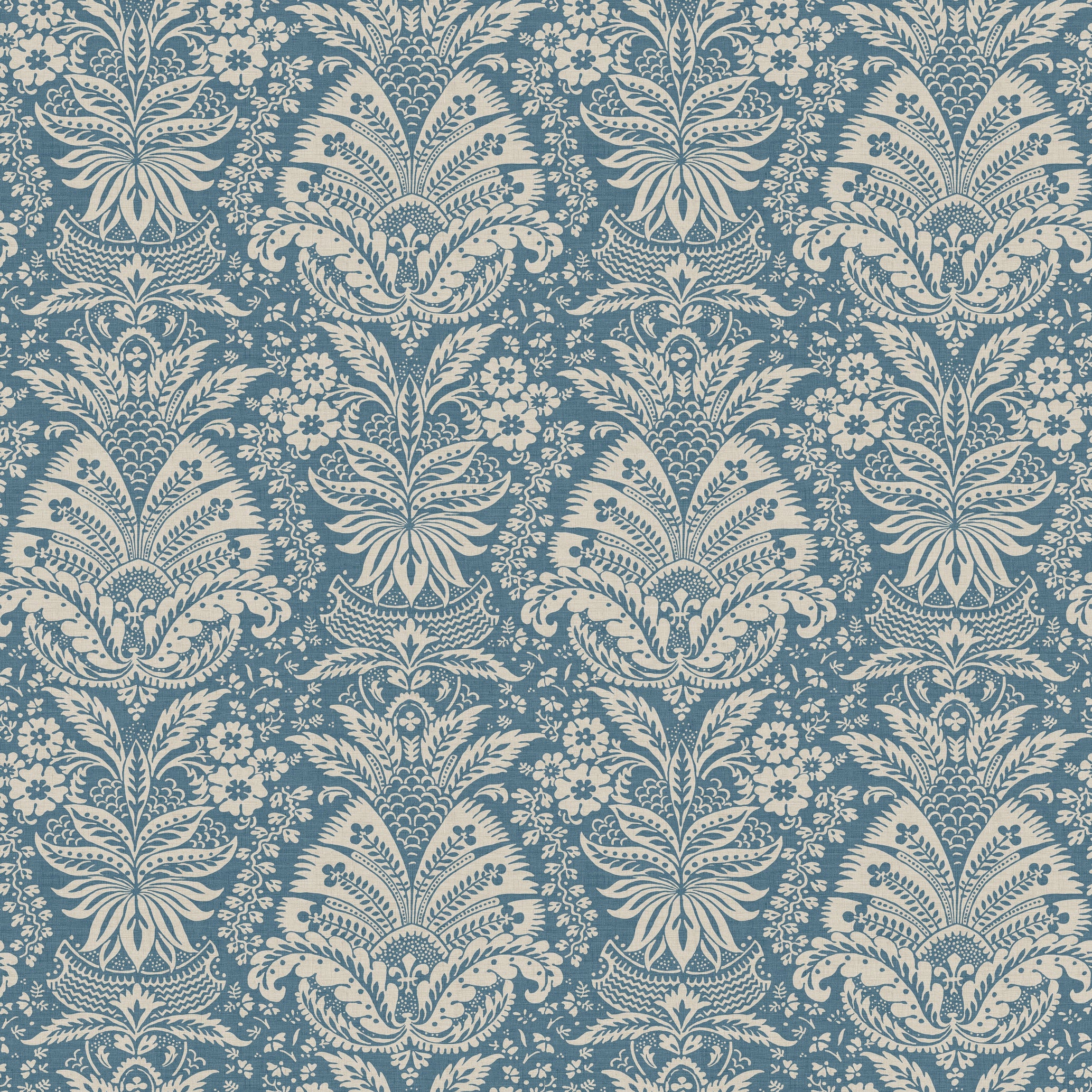 Bourton Damask Blue NCF4603-01