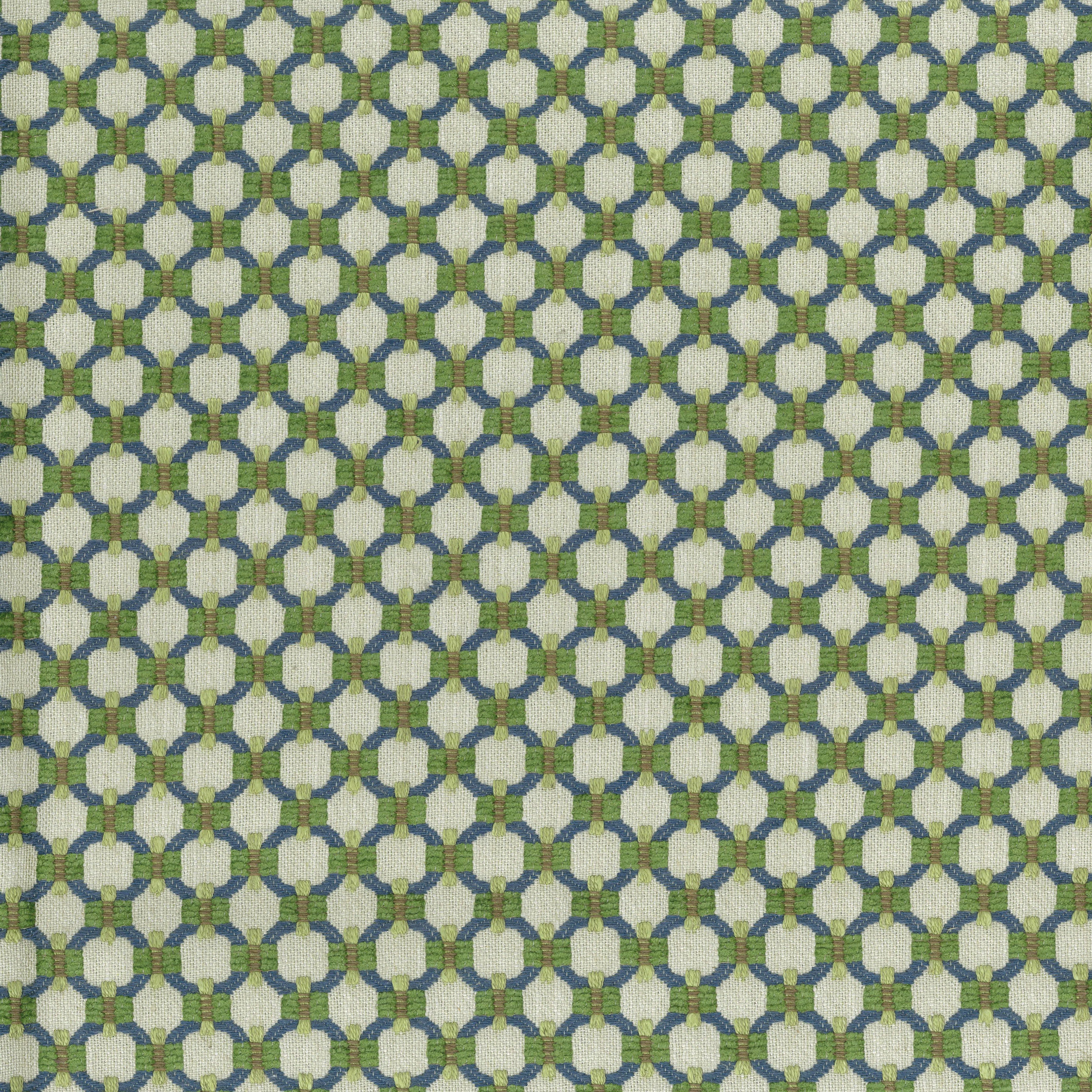 Bourton Weaves Loveden Green/Cobalt NCF4610-04