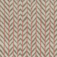 Bourton Weaves Fairford Taupe/Coral NCF4611-01