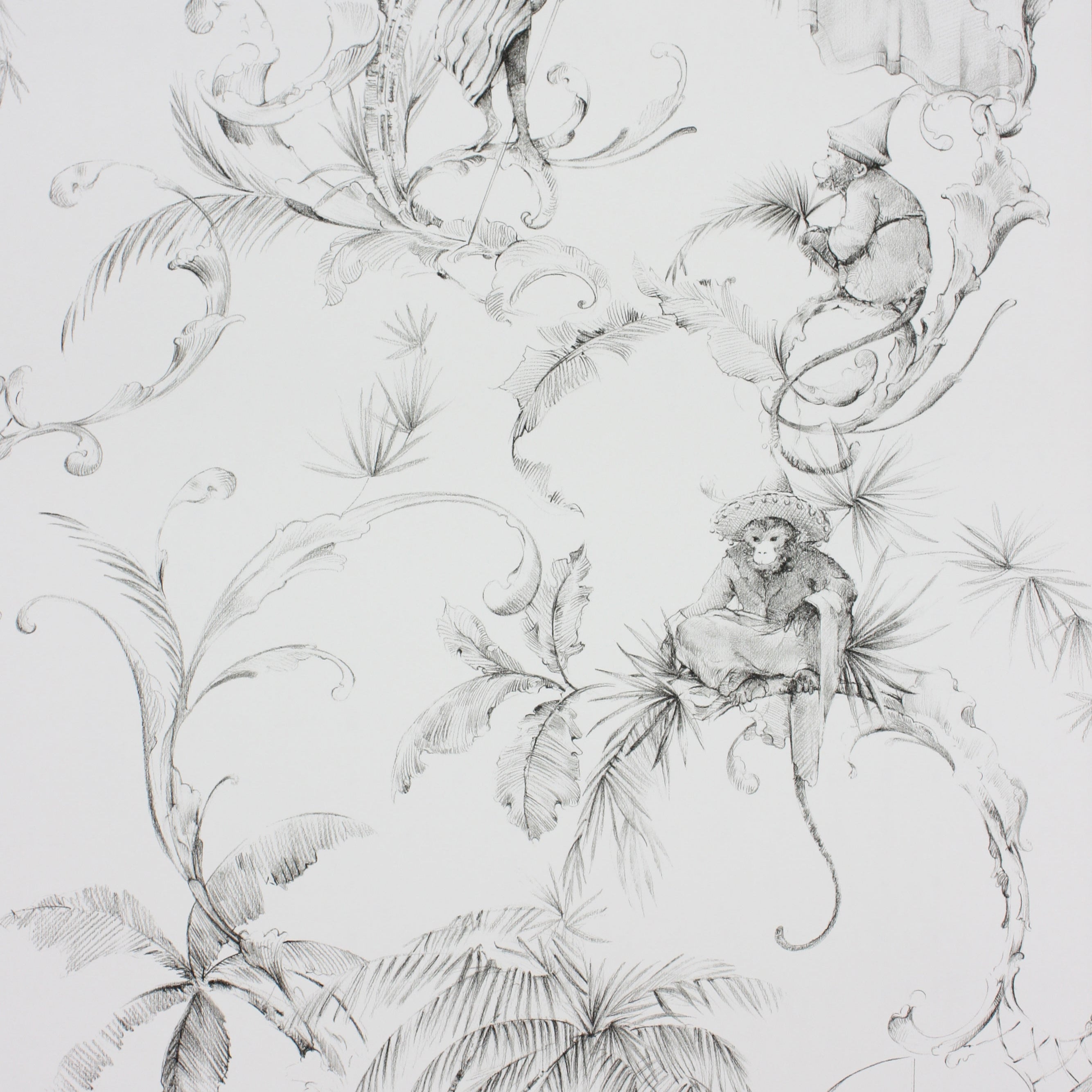 Fontibre Barbary Toile Charcoal NCW4205-05