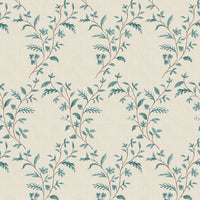 Honfleur Hollingbourne Trellis Teal NCW4596-03