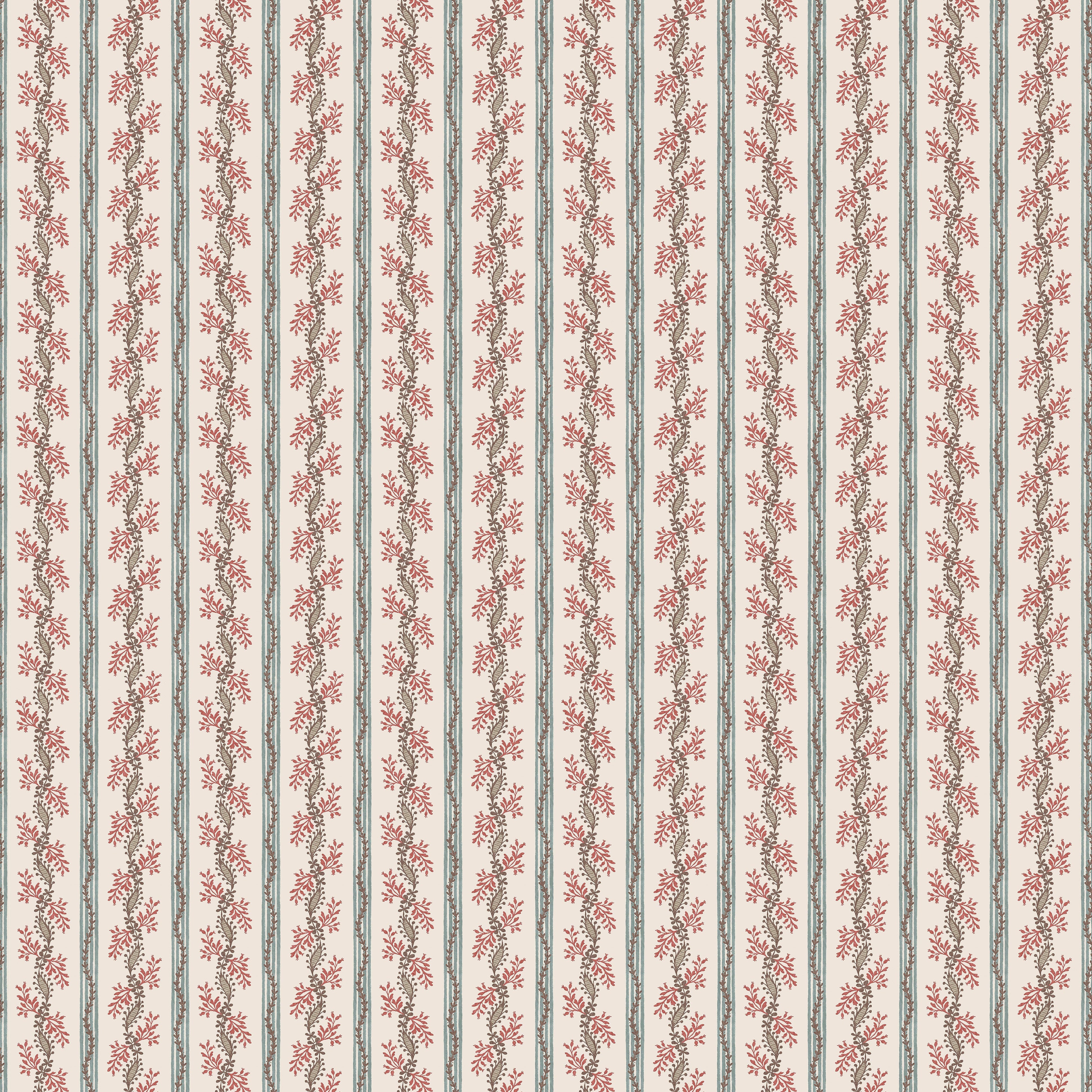 Dauphine Odile Duck Egg/Red NCW4631-01