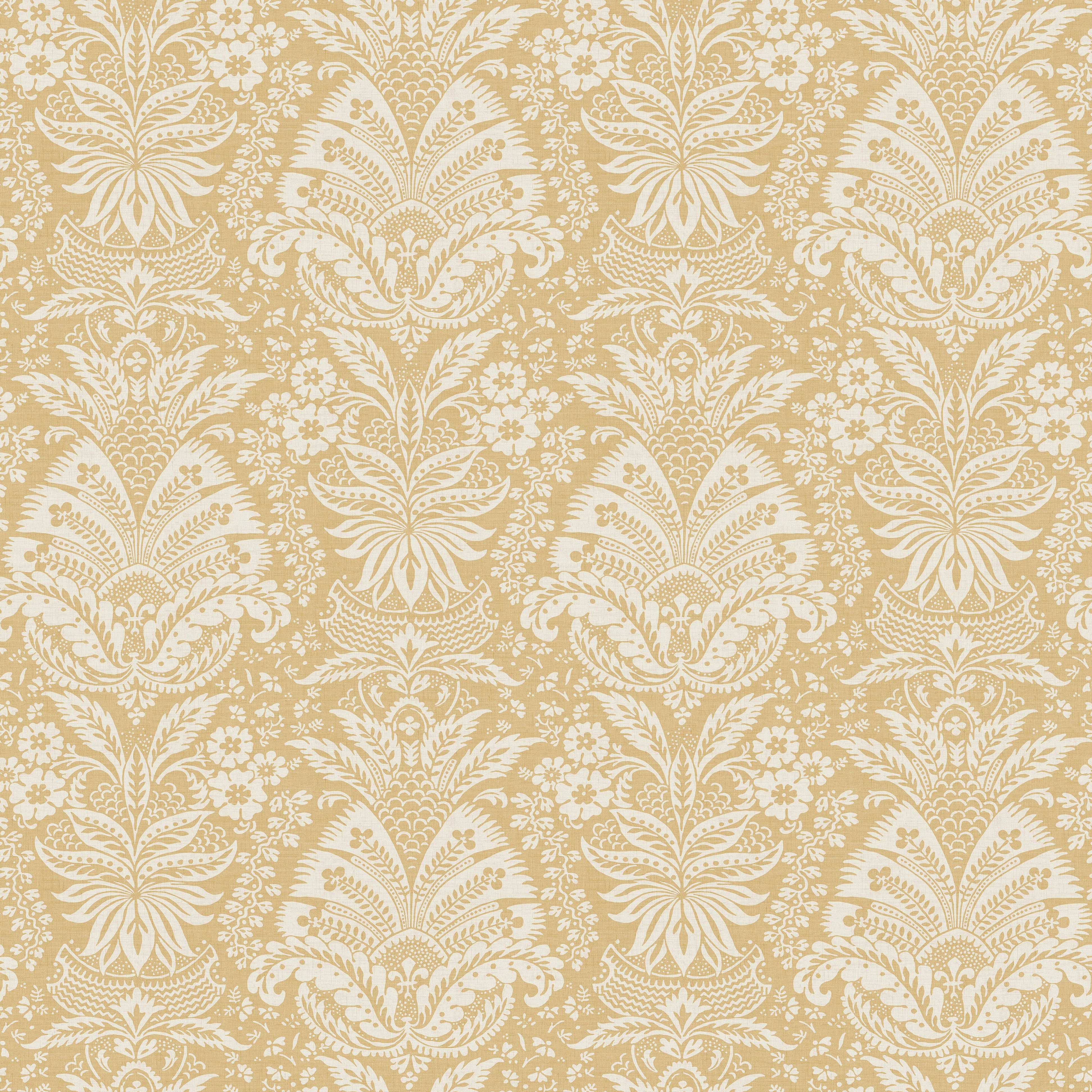 Dauphine Bourton Damask Linen NCW4635-03