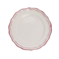 Canape Plate Pink Nets