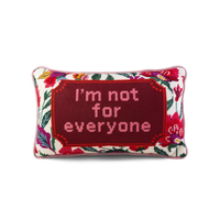 Not For Everyone Needlepoint Cushion