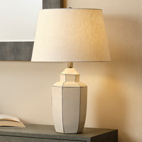 Outline Table Lamp White